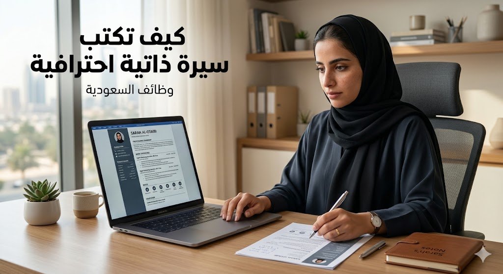 كيف تكتب سيرة ذاتية احترافية 2026 | نموذج CV جاهز ونصائح قوية