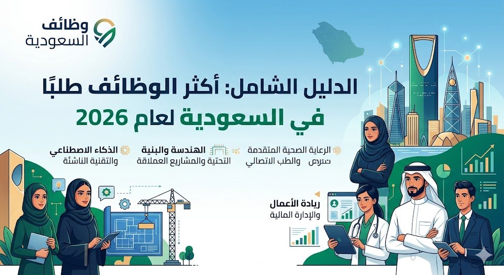 وظائف المستقبل في السعودية: كيف تستعد لسوق العمل في 2026؟