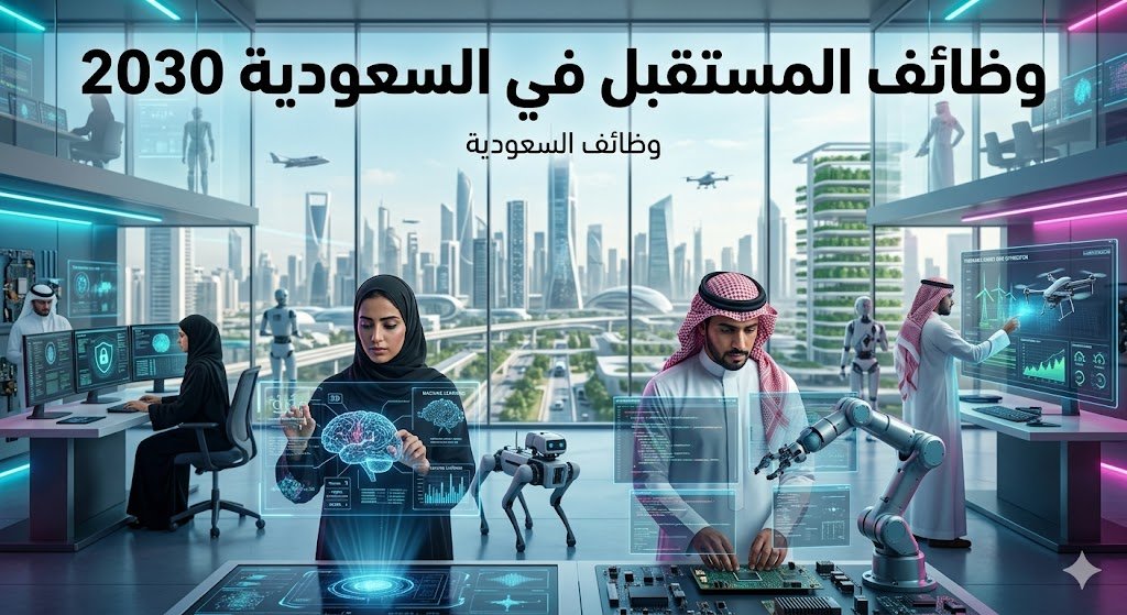 وظائف المستقبل في السعودية 2030 | أهم التخصصات المطلوبة